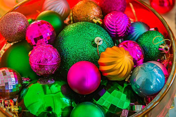 Colorful Christmas Balls