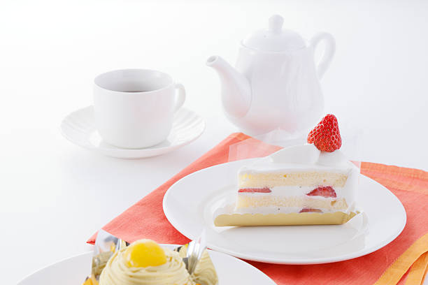 Shortcake, Mont Blanc and Tea Set