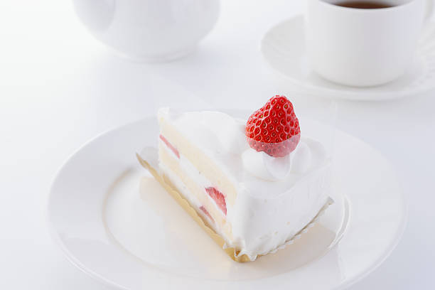 Strawberry shortcake and tea set