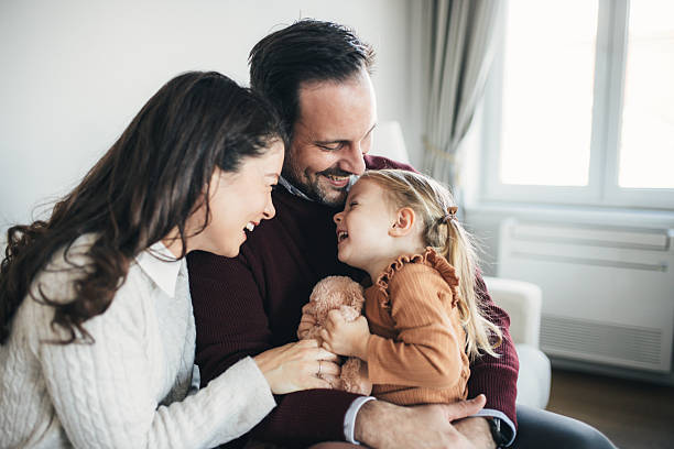 istock Young playful family having fun 2254529647