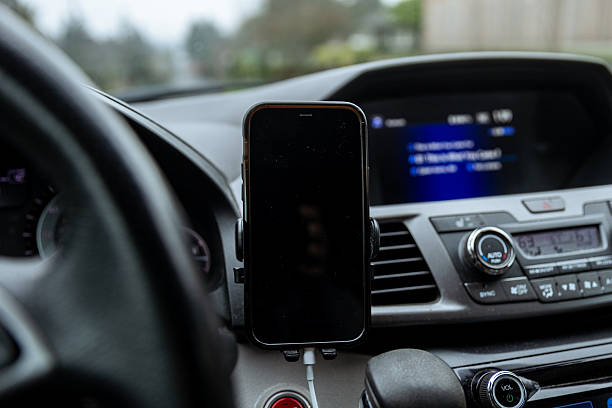 istock Smartphone In Car Mount Holder 2254530377