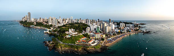 Aerial view city of Salvador - Brazil
