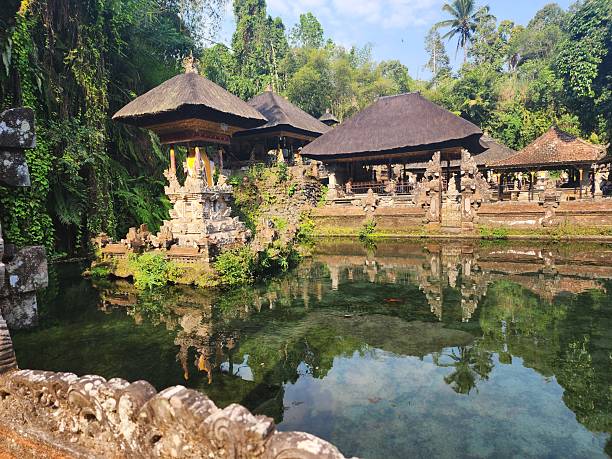 istock Hindu Temple in the Waters, Bali, Indonesia – Side View 2254545209
