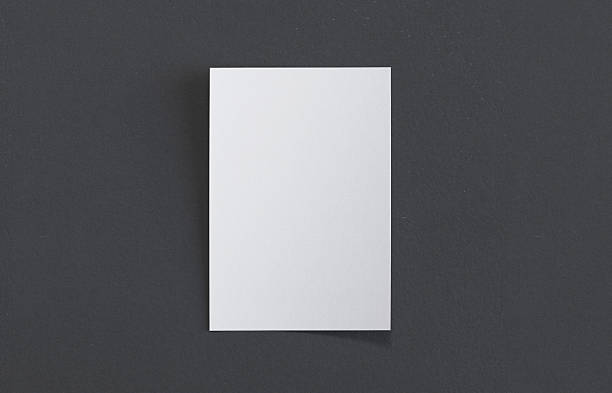 istock Blank vertical 5x7, A4 white paper mockup 2254575850