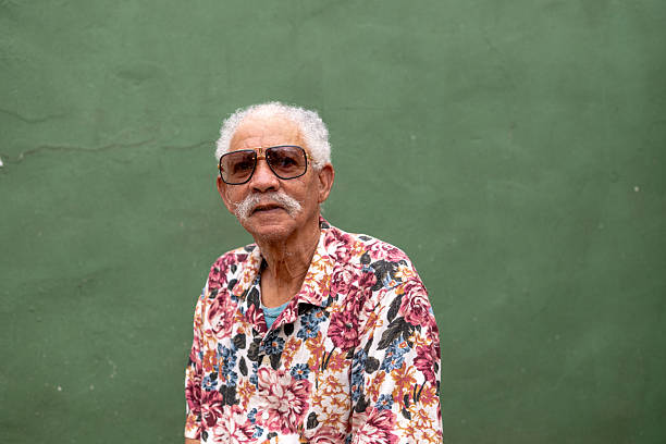 Close up portrait of mature man