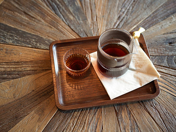Coffee Accessories on a Wooden Table