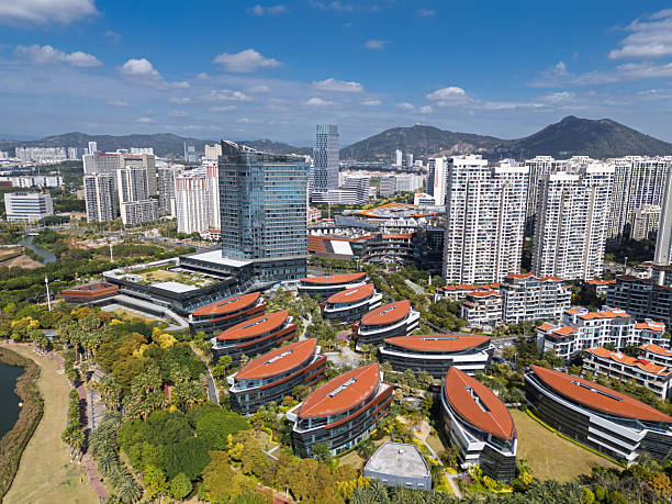 istock Modern Architectural Complex in Xinglin Bay, Xiamen, Fujian Province 2254579666