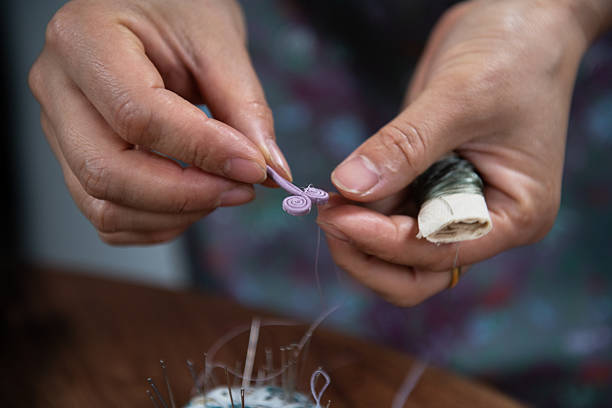 istock Techniques for Processing Chinese Shu Embroidery Cheongsams 2254583695