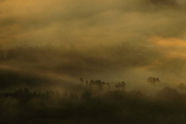 istock Sea of ​​clouds at dawn 2254586352