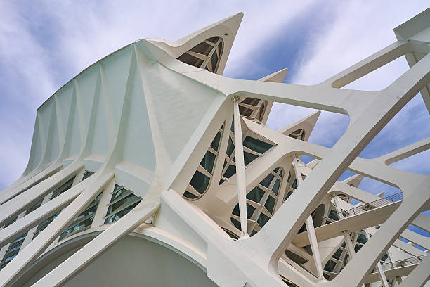 Valencia, Spain - June 15, 2025: The complex of buildings and structures called City of Arts and Sciences (locally known in Valencian as \