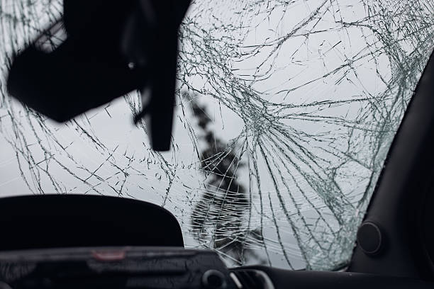 istock Shattered Car Windshield from Traffic Accident Crash 2254593164