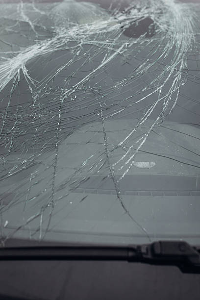 istock Shattered Car Windshield from Traffic Accident Crash 2254593424