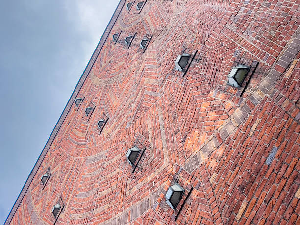 Germany, Bremen - September 12, 2024: Authentic buildings of Bremen. The heart of the city, Marktplatz, is known for the Town Hall (Rathaus), a UNESCO World Heritage site, and the famous Bremen Town Musicians statue.