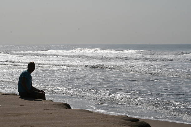 Person looking at the sea
