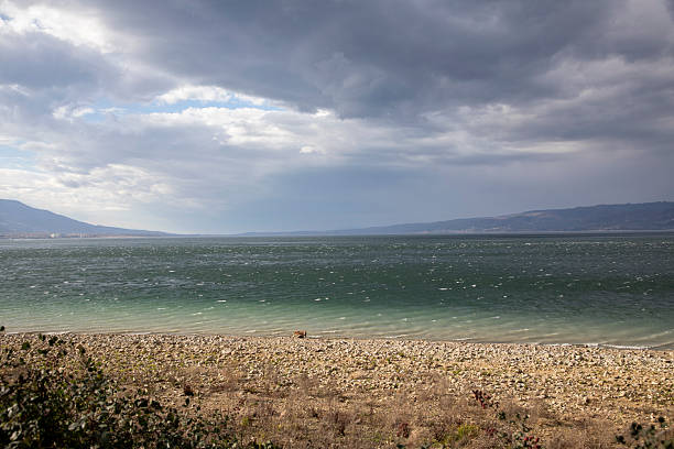 Storm on Sapanca Lake in Sakarya