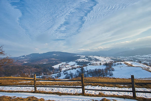 istock Beautiful winter landscape in mountains 2254602385