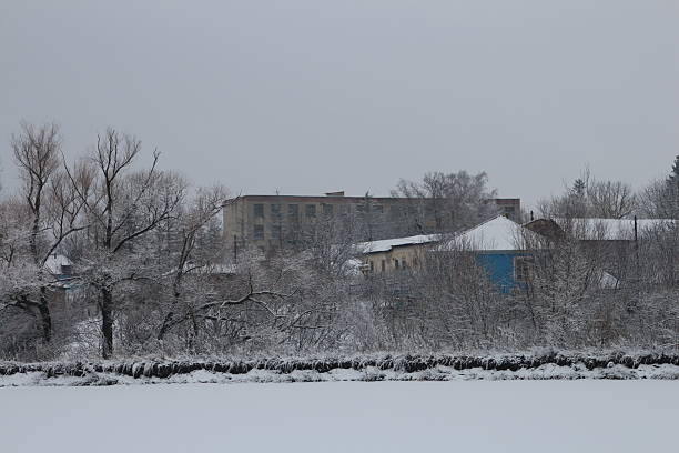 istock A building with snow on the ground 2254616199