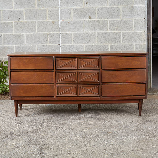istock Retro wood dresser 2254633833