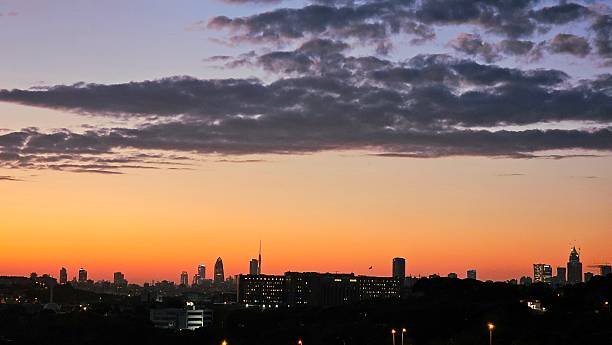 istock Sunset in the city 2254637942