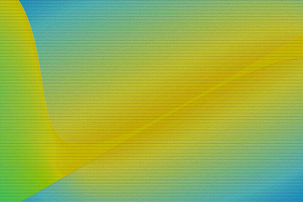 An abstract yellow-blue gradient background with smooth waves and soft transitions with a pixel texture for design, presentations, and covers
