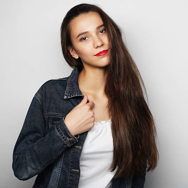 istock Beautiful young happy woman. 2254647405