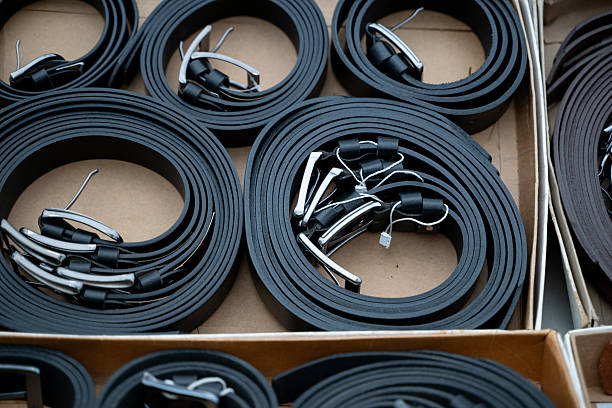 many leather belts on the market