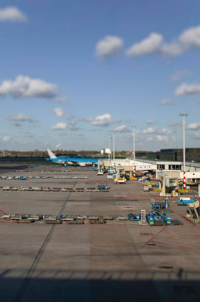 istock Airport Tarmac Tilt-Shift View 2254671804