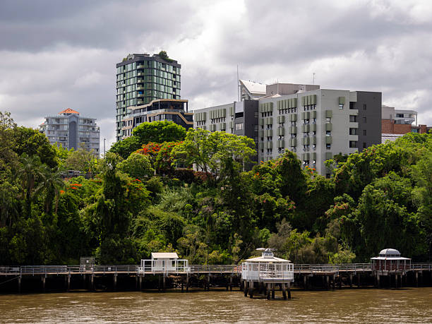 istock Riverside apartments in Brisbane, Australia 2254685425