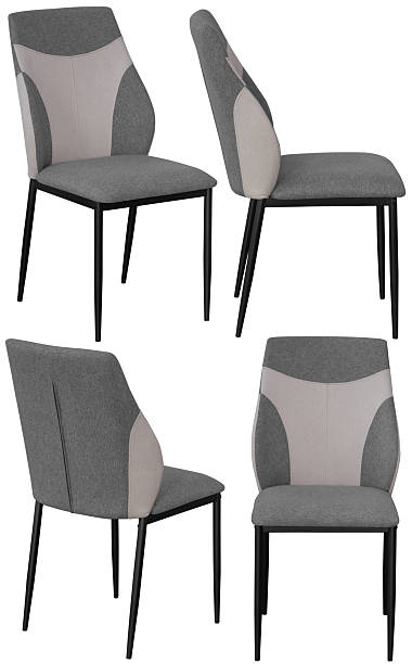 istock Studio shot of upholstered dining chair isolated on white background 2254710050