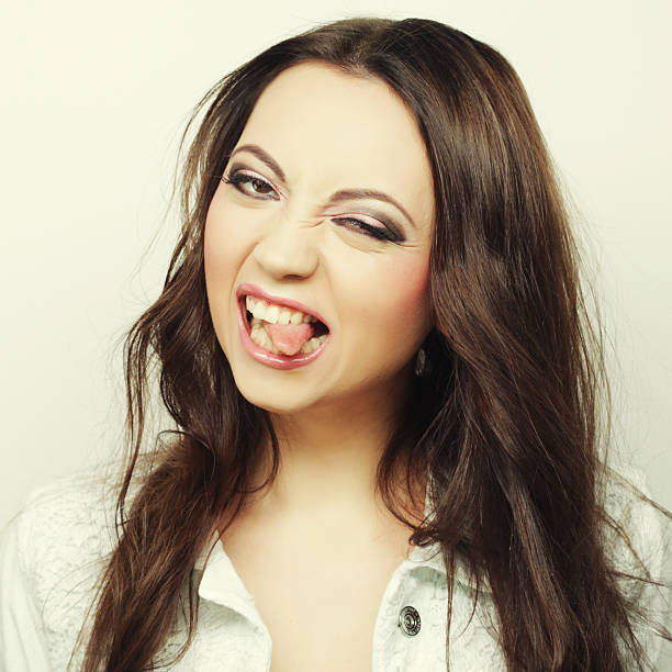 istock Beautiful young surprised woman. 2254712554