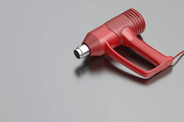 istock Red industrial electric heat gun 2254713361