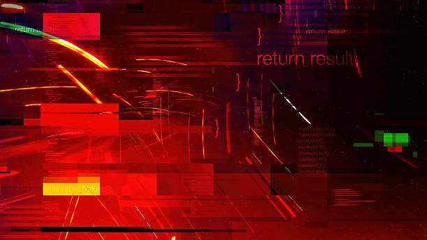 istock Abstract digital background for cyberpunk, hacking, data flow, technology and futuristic concepts. 2254713701
