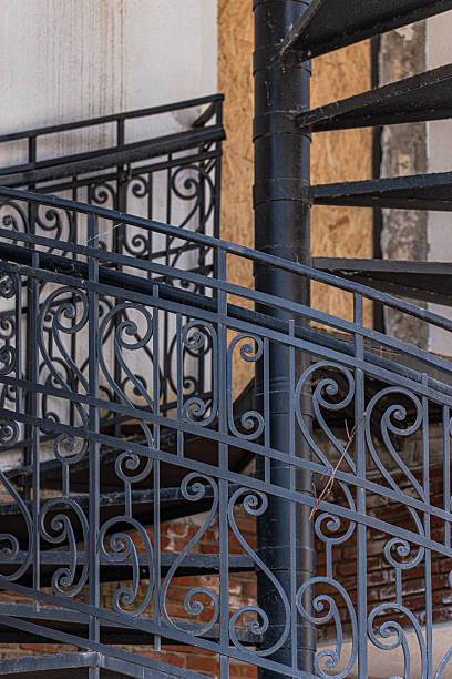 istock Carving spiral staircase in Old Tbilisi 2254713957