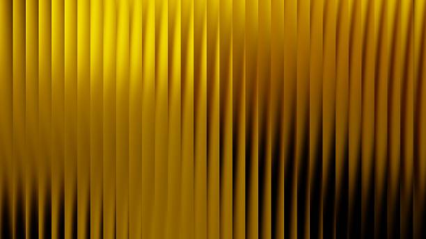 istock glass effect glowing color wave image of light yellow on light background for poster header 2254714671