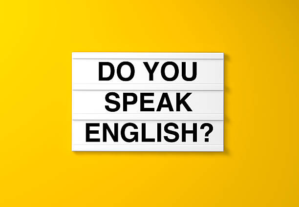 istock Do You Speak English Written White Lightbox On Orange Background 2254721394