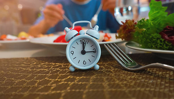 istock White Alarm Clock Waiting for the IF Meal Intermittent Fasting Concept 2254733640