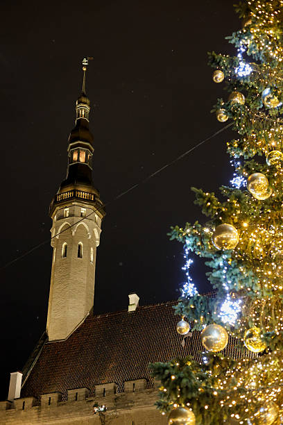 istock Christmas market in old town 2254748043