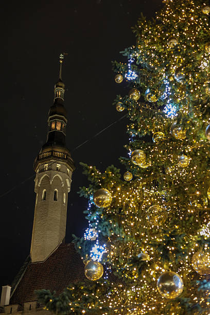 istock Christmas market in old town 2254748045