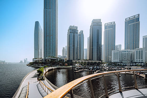 istock Dubai Waterfront Skyscraper Skyline By Marina Promenade 2254748670