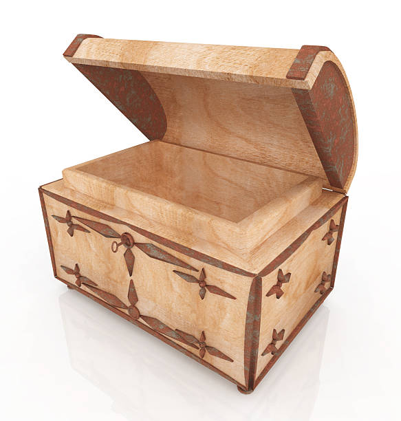 istock Treasure chest with gold bars 2254759351