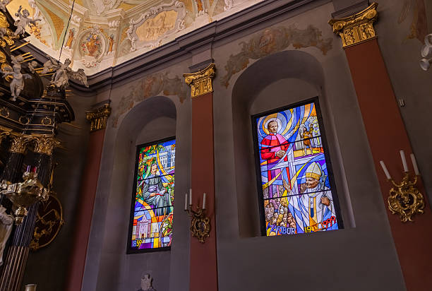 A picture of the interior of the Cathedral Parish of Maribor.