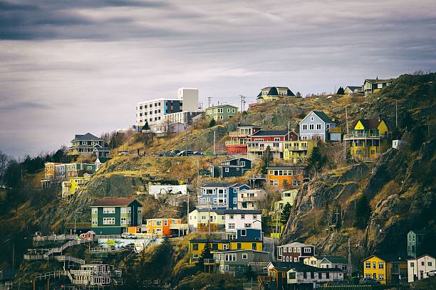 The Battery is a neighbourhood within the City of St. John's, in Newfoundland and Labrador, that sits on the entrance to the harbour, on the slopes of Signal Hill.