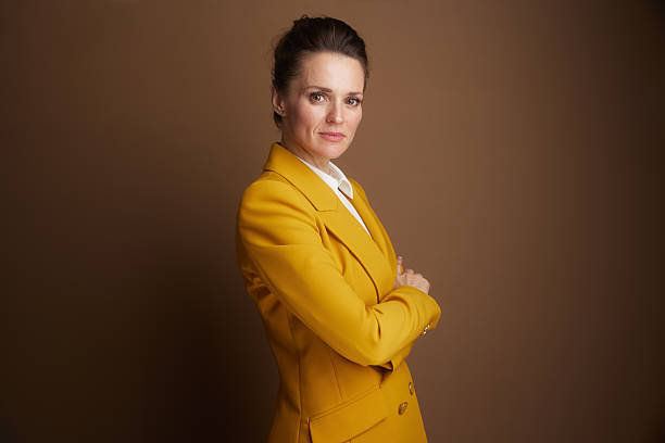 Determined Businesswoman with Confident Demeanor