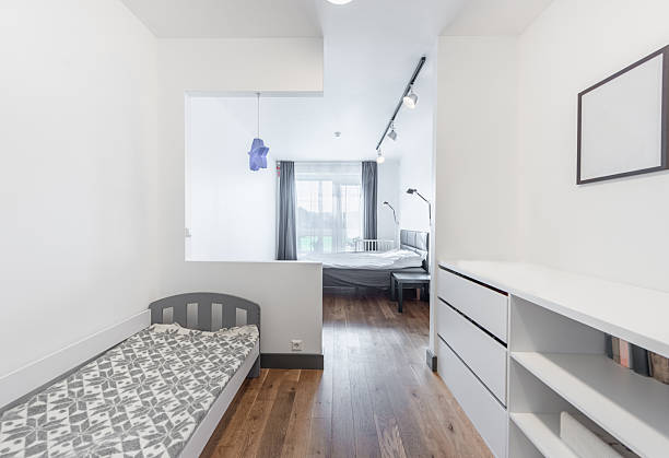 istock Modern Home Bedroom Design with Minimalist Decor and Natural Light Features 2254784626