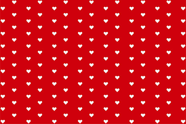 istock Heart seamless pattern background for love or Valentines Day. Pink and red hearts on white background. Red and white hand drawn romantic texture for wrapping paper or wallpaper. Vector design for card, banner or print. 2254787074
