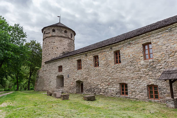 Coastal Tower in medieval Rus Gate complex, Kamianets-Podilskyi, Ukraine