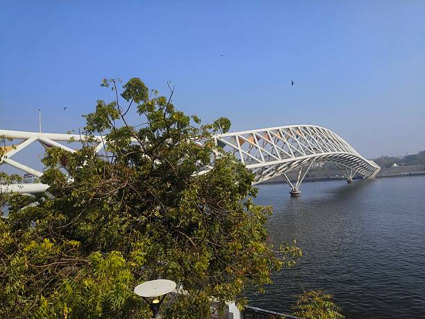 istock Atal Pedestrian Bridge on the Sabarmati River, Ahmedabad 2254800201