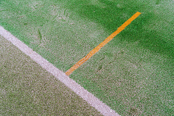 Old miniature golf detail San Giulio, Italy
