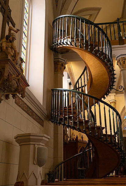 January 2nd 2026,  visitors and devotees flock to the Loretto Chapel in Santa Fe New Mexico to see the Miraculous Staircase, built without any metal hardware and by a mysterious carpenter.