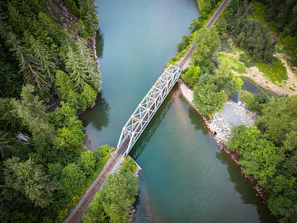 istock Yellowhead Highway On Route To Prince Rupert, Drone View 2254819417